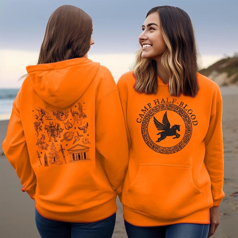 HOODIE (2022) Camp Half Blood Long Island Sound Halloween Hoodies World Book Day Birthday Gift -(Youth Hoodies No drawstring-EU regulations)