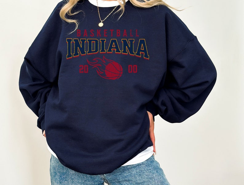 Indiana Fever Sweatshirt Women Vintage Caitlin Clark Fever Shirt Men Retro Caitlin Clark Sweater Unisex Distressed Indiana Fever WNBA 2000