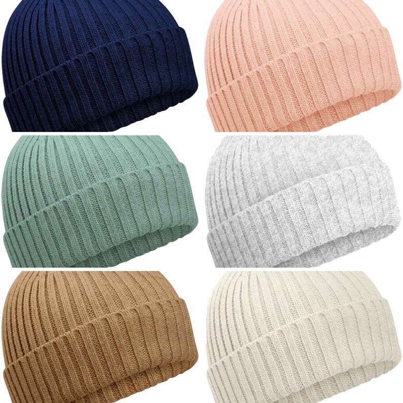 Kids Organic Cotton Beanie Hat