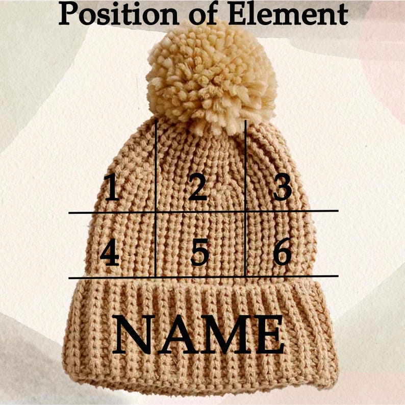 Personalized Kid Knitted Winter Hat, Baby Shower Gift, Baby Winter Hat, Christmas Hat, Beanie Hat, Baby Hat, Knit Hat, Toddler Hat, Kids Hat