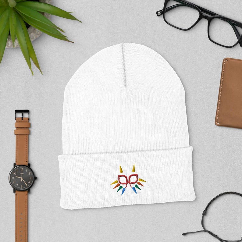 Legend of Zelda Majora's Mask beanie hat | Gamer gifts | Nintendo | Legend of Zelda | Custom gift | Gamer girl | gamer hat