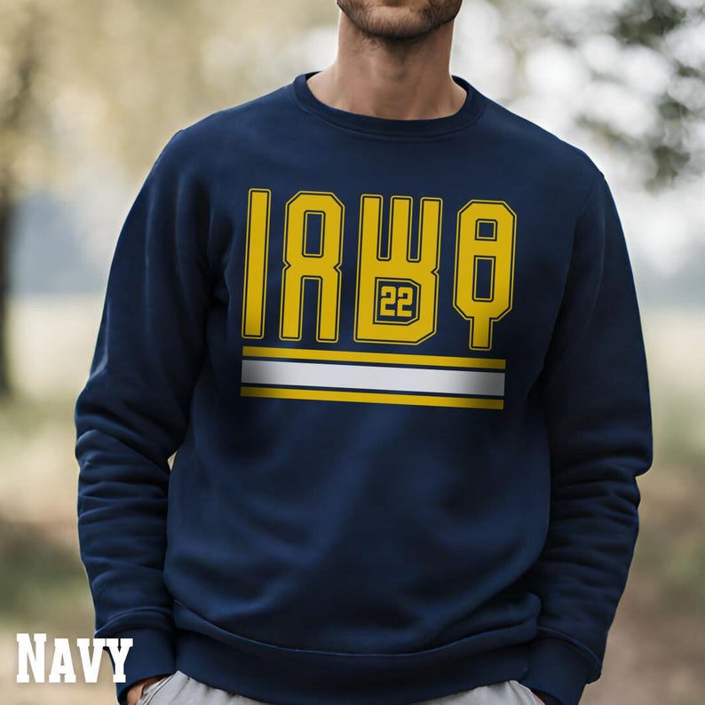 Caitlin Clark Indy Iowa Crewneck Sweatshirt, Unisex Basketball Sweater, From The Logo, Clark 22 Bball Gift Him or Her, Retro Indiana Bball