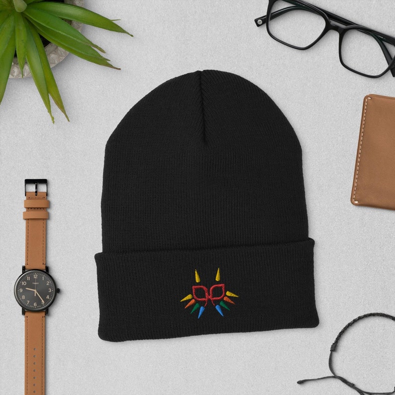 Legend of Zelda Majora's Mask beanie hat | Gamer gifts | Nintendo | Legend of Zelda | Custom gift | Gamer girl | gamer hat