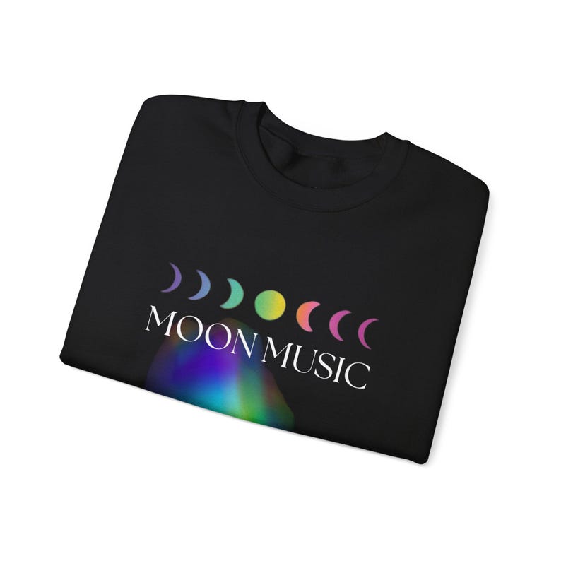 Moon Harmony Sweatshirt Sweatshirt, Gift for him, Music of the sphere