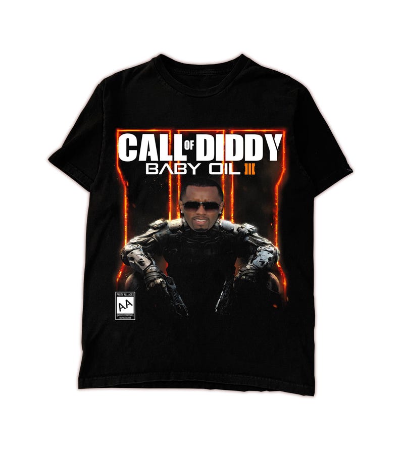 Call of Diddy Diddy Party Brainrot Sigma T-Shirt, Shirt, Tee, T-Shirts, Shirts, Tees