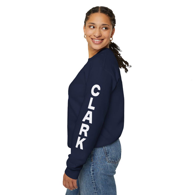 Indiana Fever Caitlin Clark Unisex Heavy Blend™ Crewneck Sweatshirt Sleeve print for Indiana Fever Fan