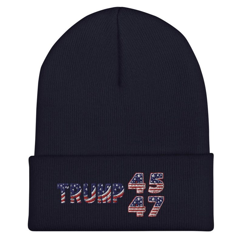 Trump 2024 Hat Winter Beanie Trump 2024 Election Winner Trump Vance Winner Election 2024 MAGA 45 47 Hat Inauguration 2025 Trump 2024