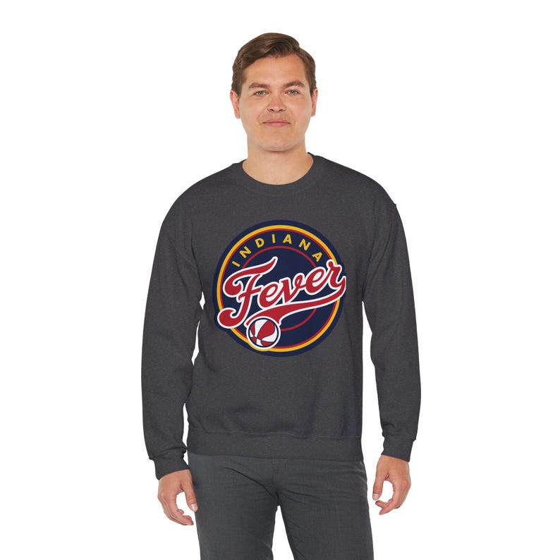 Indiana Fever Caitlin Clark Unisex Heavy Blend™ Crewneck Sweatshirt