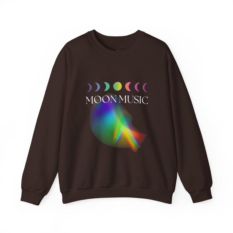 Moon Harmony Sweatshirt Sweatshirt, Gift for him, Music of the sphere