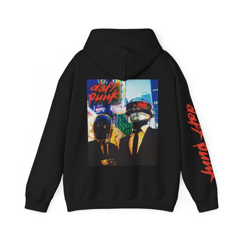 Daft Punk Hoodie, Daft Punk Merch, Daft Punk, House music hoodie, EDM Sweatshirt, Daft Punk print, techno hoodie