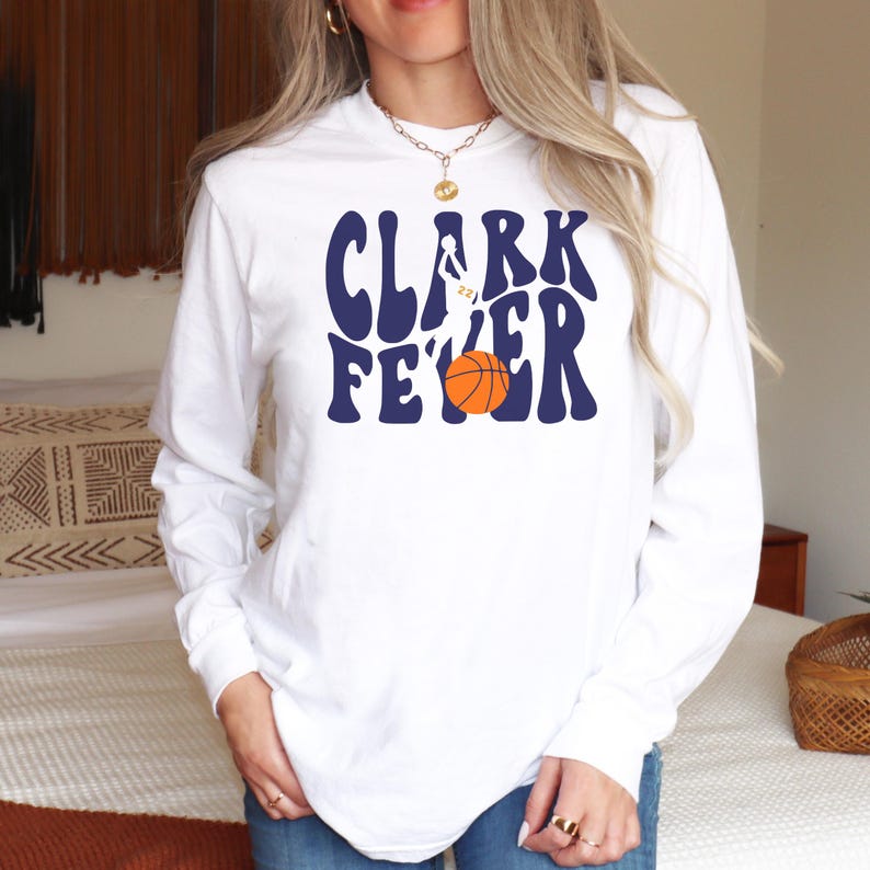 Caitlin clark 22 comfort color long sleeve tee, Caitlin Clark 22 Women Basketball Unisex Adult shirt, Caitlin Jersey Long Sleeve Tee