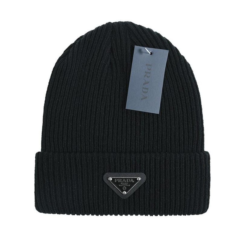 Vintage Y2K (PRADA) Beanie | Unisex Winter Hat | Holiday Gift