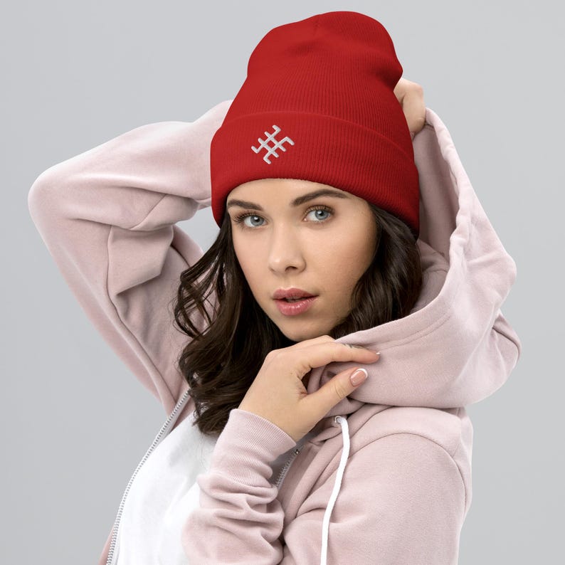 Life Symbol Winter Hat - Active Protection, Energy, and Healing