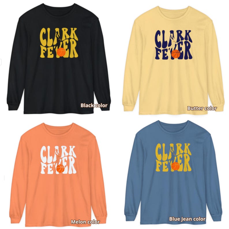 Caitlin clark 22 comfort color long sleeve tee, Caitlin Clark 22 Women Basketball Unisex Adult shirt, Caitlin Jersey Long Sleeve Tee